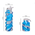 Foldable Water Bottle With Spout Lid