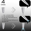 Led Lighted Metal Ballpoint Pen