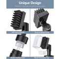 Golf Club Cleaner Brush with Retractable Hook
