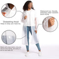 Clear Rain Ponchos for Adults