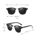 Classic Mirror Lens Polarized Sunglasses