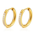 Alloy Zircon Earrings