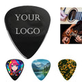 Customizable Abs Guitar Pick With Heart Shape