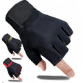 Simple Polyester Sports Half Finger Gloves