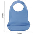 Adjustable Large Size Adult Elderly Silicone Bibs