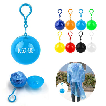 Disposable Ponchos In A Ball