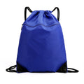Waterproof Drawstring Backpack with Zipper Pocket