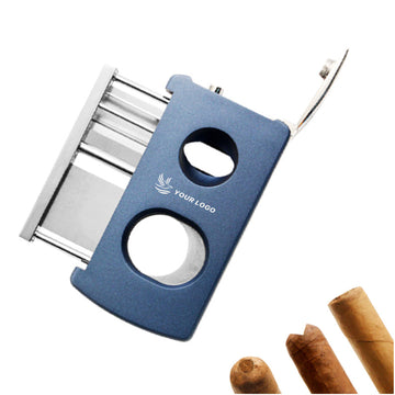 3-in-1 Cigar Holder Stainless Steel Blade