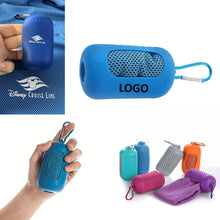 Cooling Towel With Hook Silicone Cover
