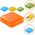 Mini Pill Box Push Pull 2 Compartment Pill Box