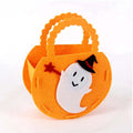 Halloween Pumpkin Candy Felt Bag
