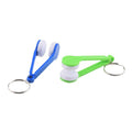 Mini Glasses Eyeglass Spectacles Cleaner with Keychain