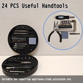 24 Piece Tire Shaped Tool Kit With Plier