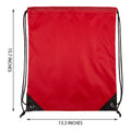 Polyester Drawstring Sports Backpack