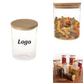20 Oz Glass Jar With Bamboo Lid