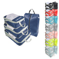 4 Set Compression Packing Cube Luggage Organizer Bag