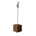 Black Walnut Cube Card Holder