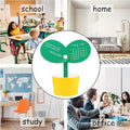 2025 Desk Unique Plant Pot Shape Monthly Standing Calenda