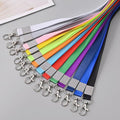 Id Badge Lanyards Office Neck Lanyard With Swivel Hook