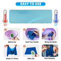 Sports Quick Dry Towel With Silicone Storage Bag