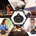 550ml Wood Grain Ultrasonic Essential Oil Humidifier