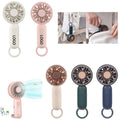 Portable Handheld Fan With Carabiner Rechargeable