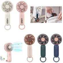 Portable Handheld Fan With Carabiner Rechargeable