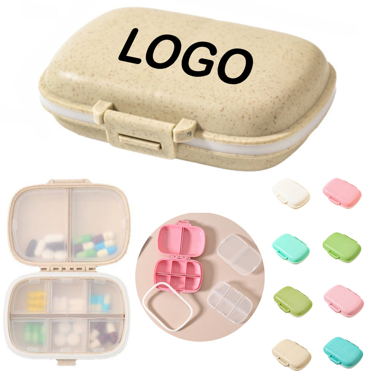 8 Compartments Travel Pill Organizer