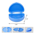 Dental Heart Shape Orthodontic Retainer Denture Storage Box