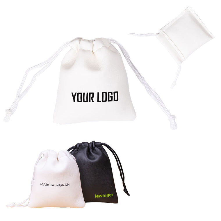 Leather Drawstring Pocket