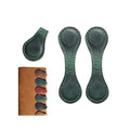 Vintage Pu Leather Bone-Shape Double-Sided Magnetic Bookmark