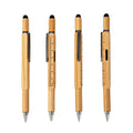 Compact Bamboo Multi-Tool Pen