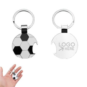 Soccer Bottle Opener Keychain