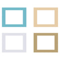 10" Gold Stamping Cardboard Photo Frame