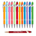 2-in-1 Stylus Retractable Ballpoint Pen with Stylus Tip