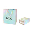 Holographic Gradient Foldable Tote Bag