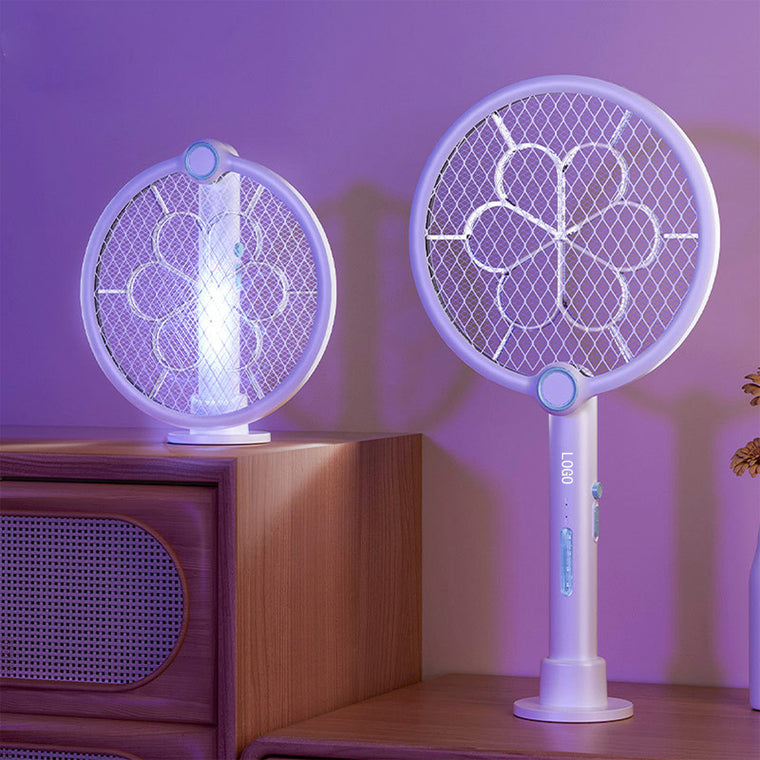 Electric Fly Swatter Racket Foldable 3000V