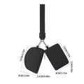 Full-Color Wristlet Keychain Wallet
