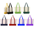 Canvas Stitching Tote Bag