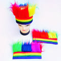 Cosplay Crazy Clown Hair Wigs For Sports Cheering