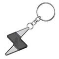 Lightning-Shaped Anti-Static Keychain