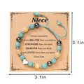 Natural Stone Beaded Bracelet