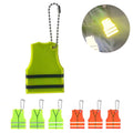 PVC Reflective Safety Vest Keytag