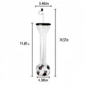 20oz Soccer Cup Creative Shape Plastic Straw Cup