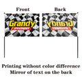 Custom Full Color Single Reverse Polyester Hand Flag
