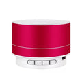 Mini Led Aluminum Round Bluetooth Wireless Speaker