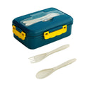 Eco-Friendly Wheat Straw Lunch Box with Cutlery