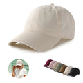 Custom Logo Cotton Baseball Cap With Adjustable Fit