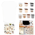 Coffee Cup Sticky Notes - 25 Sheets
