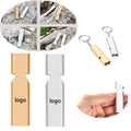 Double-Hole High-Frequency Outdoor Survival Whistle